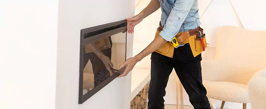 Metal Fireplace Installation in Reisterstown, Maryland