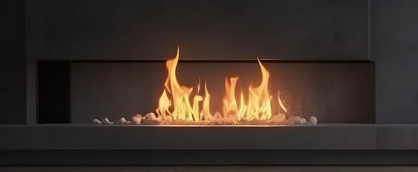 B-Vent Gas Fireplace Installation in Reisterstown, MD