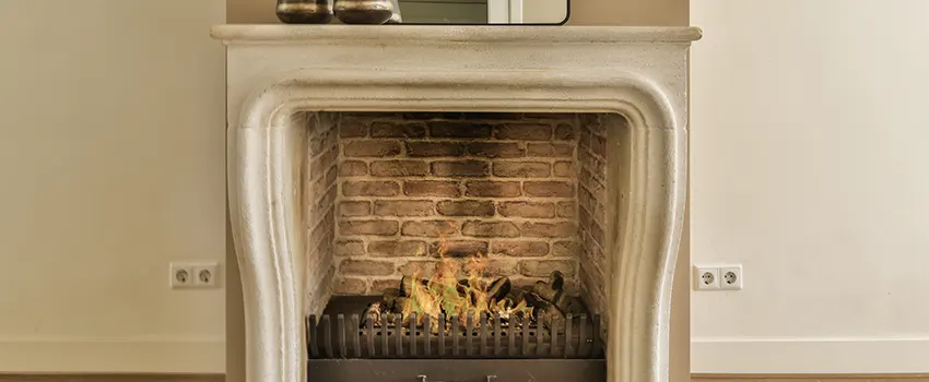 Vintage-style Fireplace Redesign in Reisterstown, Maryland