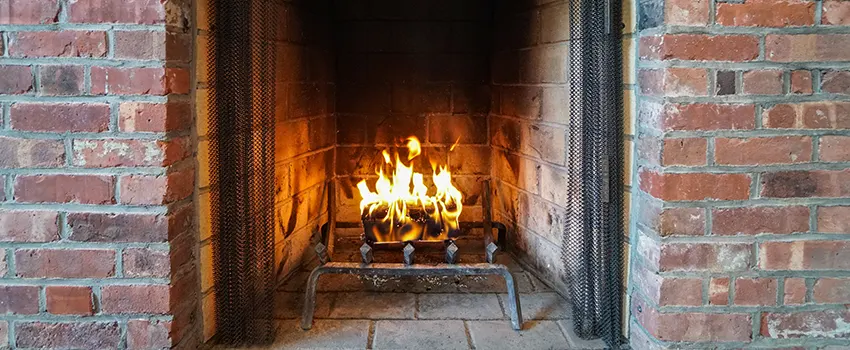 Repairing Damaged Fireplace Tiles in Reisterstown, Maryland