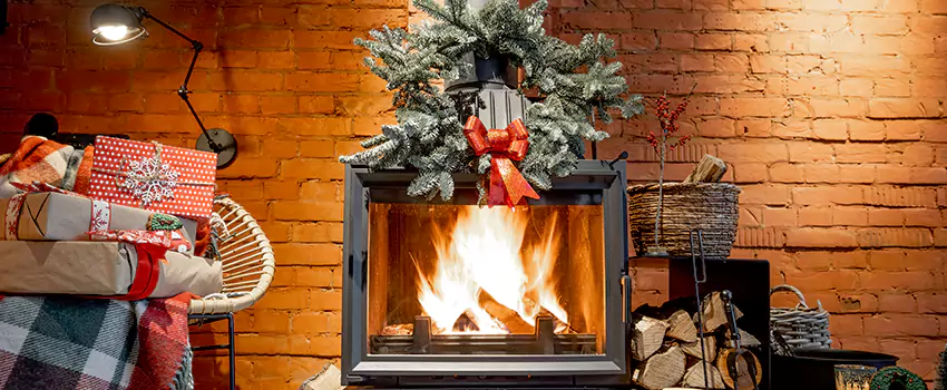 Travis Industries Linear Gas Fireplace Installation in Reisterstown, Maryland