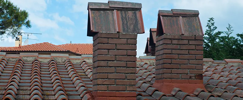 Chimney Maintenance for Cracked Tiles in Reisterstown, Maryland